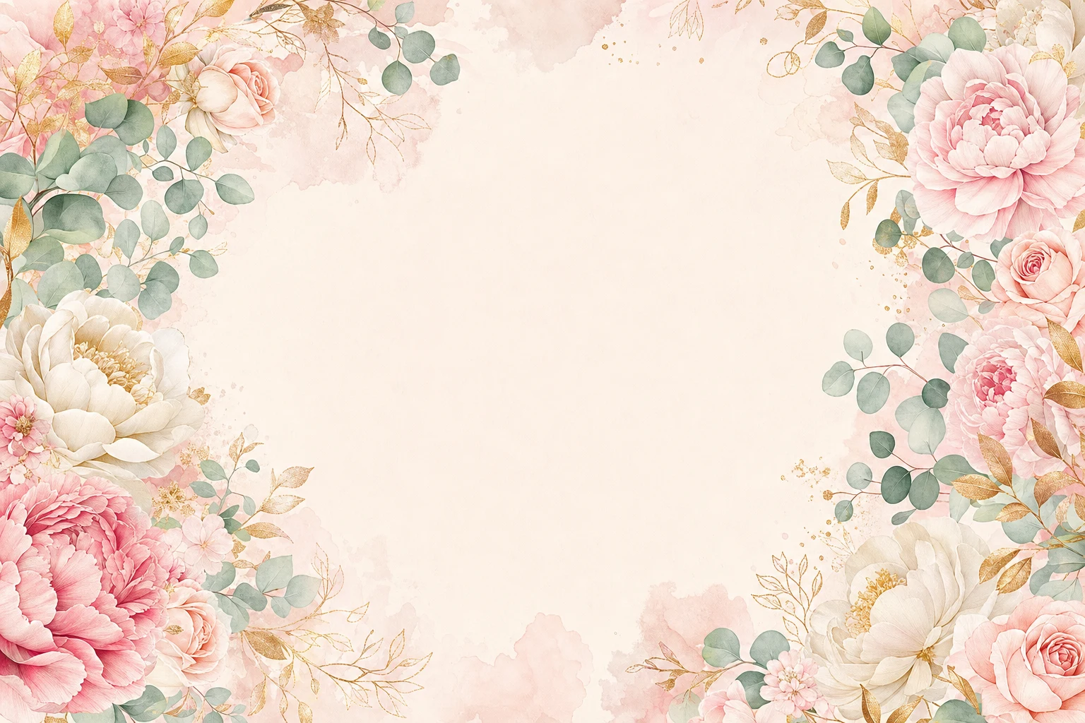 Wedding stage · pastel banner background