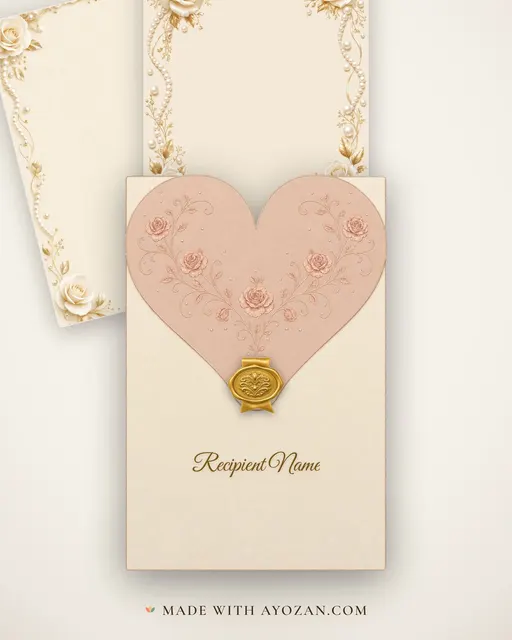 30th — Pearl — Invitation — envelope, as the guest receives it