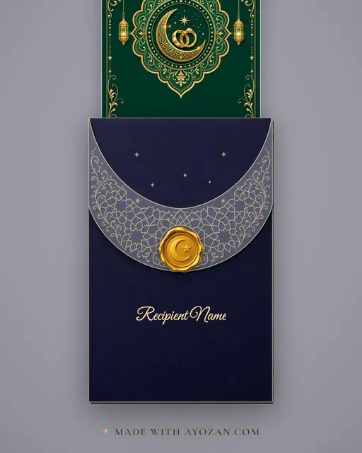 Mangni Mubarak — envelope, as the guest receives it
