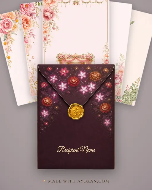 Wedding — Blush-Rose Watercolor Wedding Suite — envelope, as the guest receives it