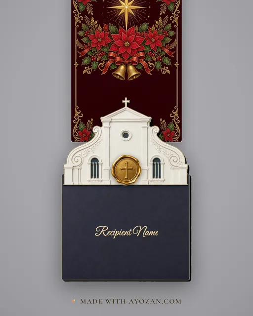 Star of Bethlehem · Heritage — envelope, as the guest receives it