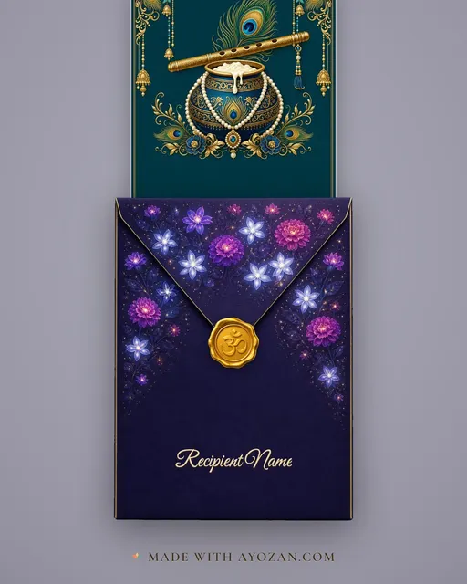 Matki & Morpankh · Heritage — envelope, as the guest receives it