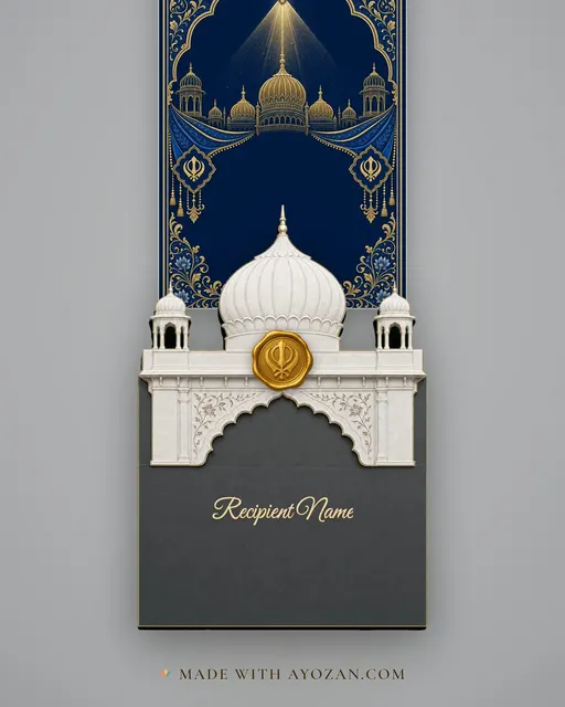 Ardas Light · Heritage — envelope, as the guest receives it