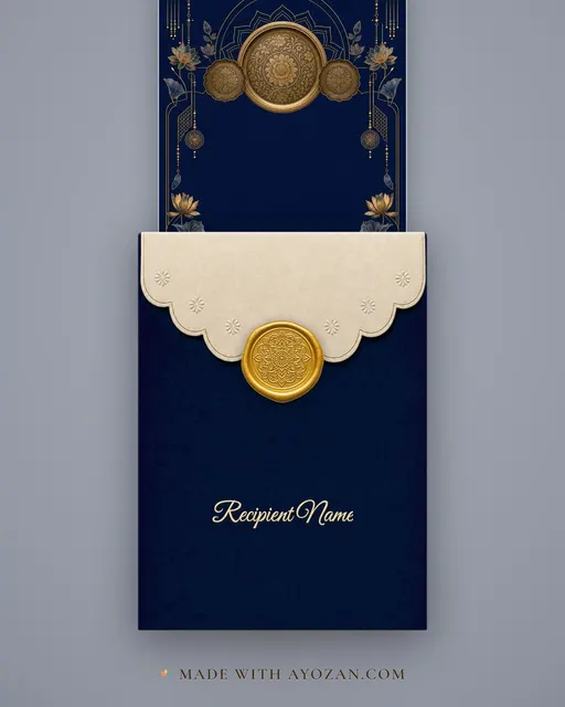 Sarthebari Bell-Metal · Fusion — envelope, as the guest receives it