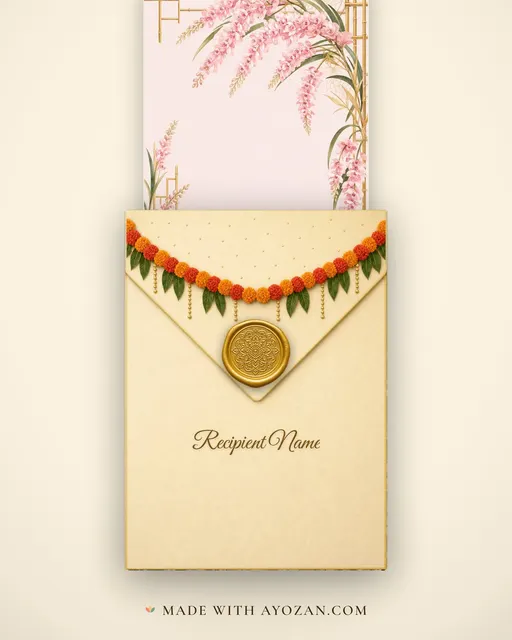 Kopou Phul · Fusion — envelope, as the guest receives it