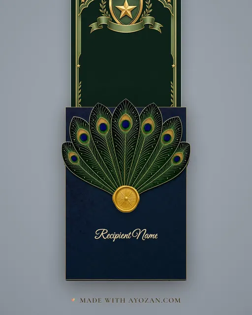 Best Discipline — Emerald — envelope, as the guest receives it