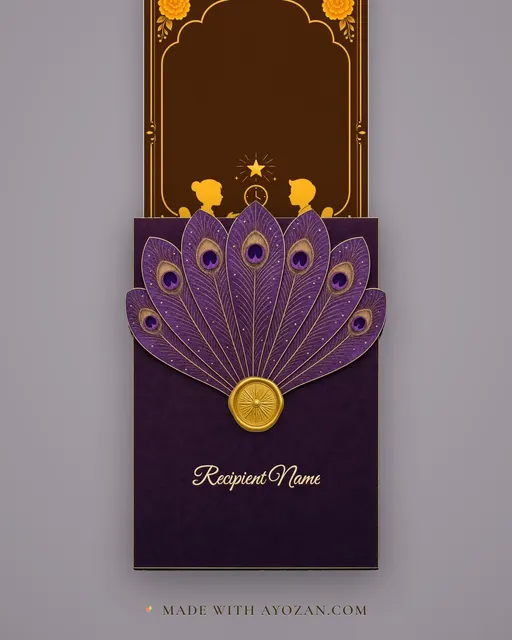 Parent-Teacher Meeting — Marigold — envelope, as the guest receives it