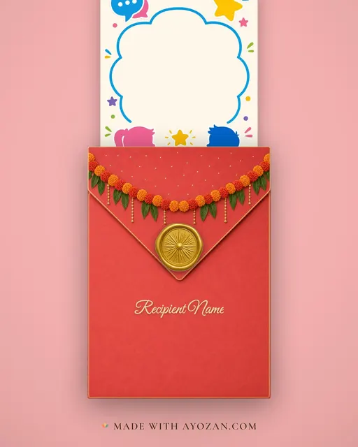 Parent-Teacher Meeting — Playful — envelope, as the guest receives it