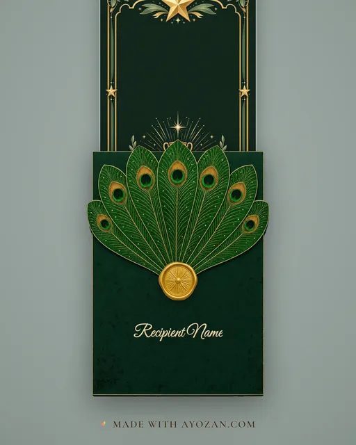 Star Performer — Emerald — envelope, as the guest receives it