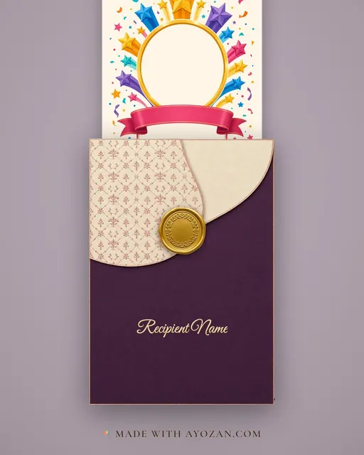 Star of the Week — Spotlight — envelope, as the guest receives it