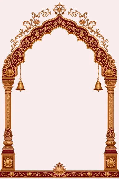 Sacred Arch · Buddhist ceremony — Religious Ceremony card design