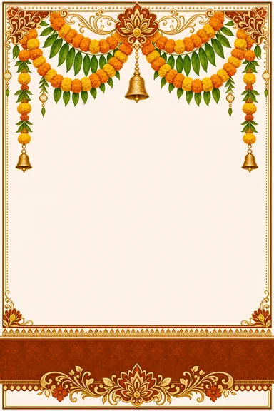 Marigold Toran — Festive — Dussehra design