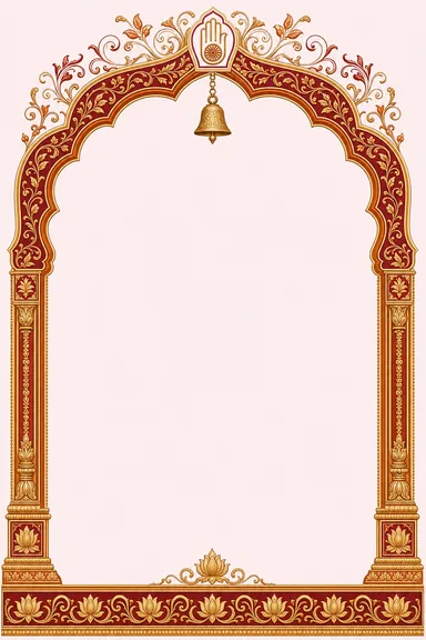 Sacred Arch · Jain ceremony — Religious Ceremony card design