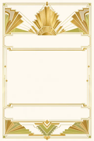 Art-Deco Gold — Premium Corporate — Corporate Event invitation card design