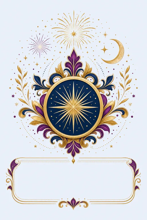 Midnight Gold — New Year — Modern New Year S Eve invitation card design from Ayozan
