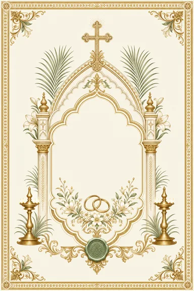Engagement — Kerala Syrian Christian Wedding Suite — Engagement card design