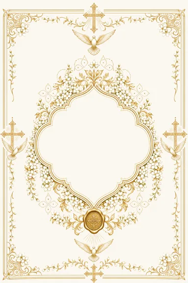 Tamil Christian — Jasmine & Kolam — Reception invitation card design