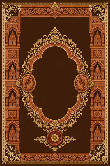 Reception — Bishnupur Terracotta Wedding Suite — Bou Bhaat card design