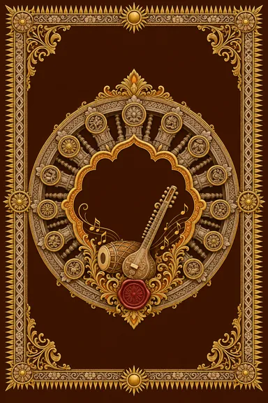Sangeet — Konark Sun Wheel Wedding Suite — Sangeet card design
