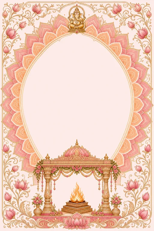Wedding — Lotus Mandala Wedding Suite — invitation page