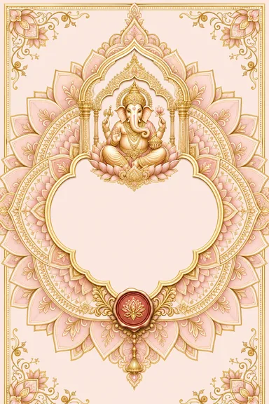 Wedding — Lotus Mandala Wedding Suite — Wedding card design