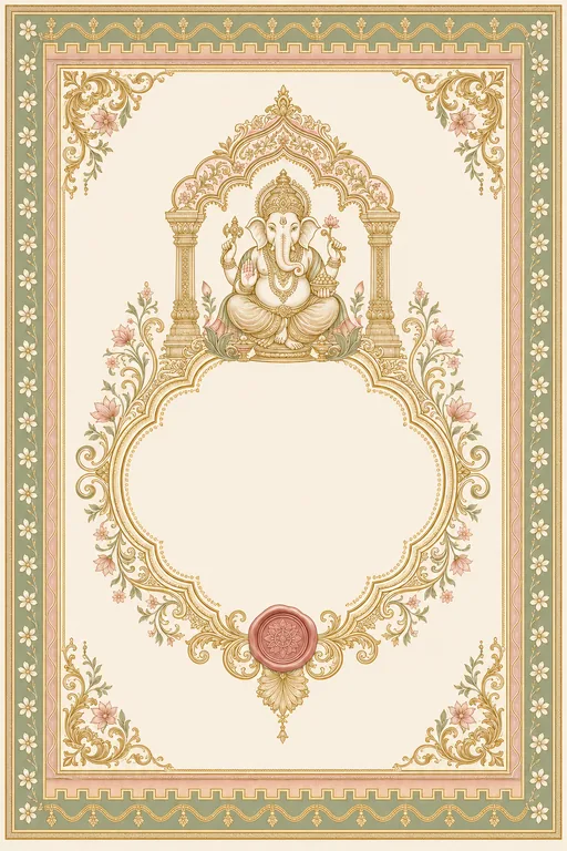 Wedding — Maheshwari Weave Wedding Suite — Hindu Traditional Wedding invitation card design from Ayozan