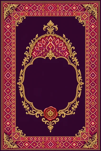 Patan Patola — Gujarati Heritage invitation card design