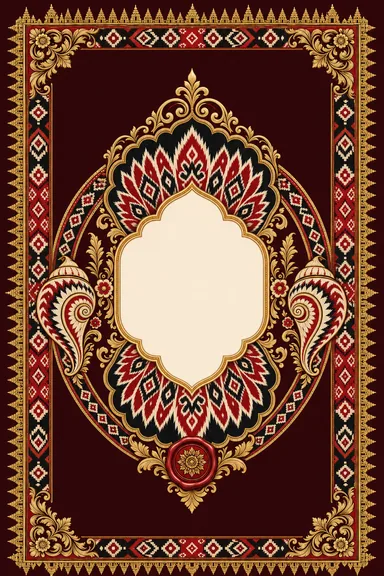 Reception — Sambalpuri Ikat Wedding Suite — Reception card design