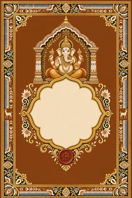 Wedding — Sohrai-Khovar Wedding Suite — East Indian Hindu Traditional Wedding invitation card design from Ayozan