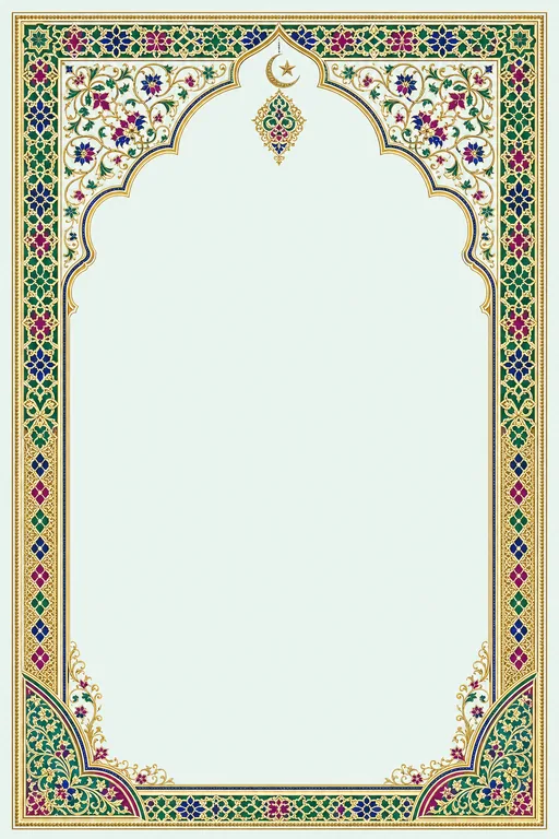 Nikah — Emerald Arabesque Wedding Suite — invitation page