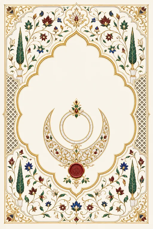 Mangni — Taj Pietra Dura Wedding Suite — North Indian Muslim Traditional Mangni invitation card design from Ayozan