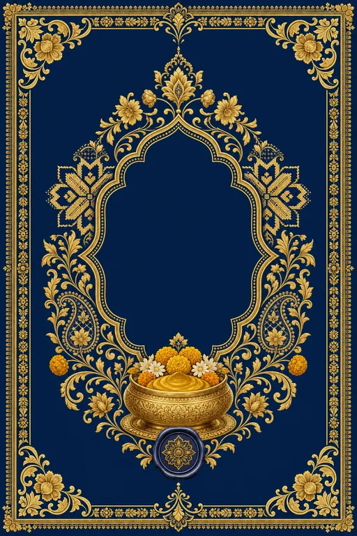 Maiyan — Royal Punjabi Wedding Suite — Punjabi Sikh Traditional Maiyan invitation card design from Ayozan