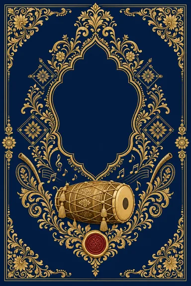 Sangeet — Royal Punjabi Wedding Suite — Sangeet card design