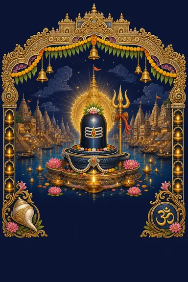 Kashi Vishwanath — Darshan design