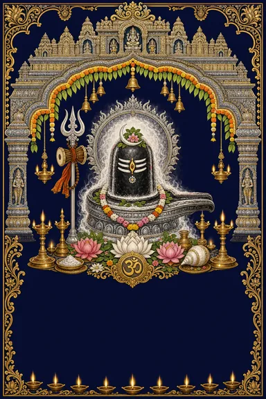 Mahakaleshwar Ujjain — Darshan — Darshan card design
