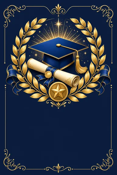 Class Graduate — Graduation invitation card design