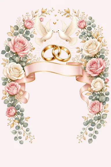 Congratulations on Your Wedding — Floral Wedding invitation card design