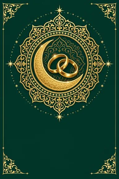 Nikah Mubarak — Nikah invitation card design