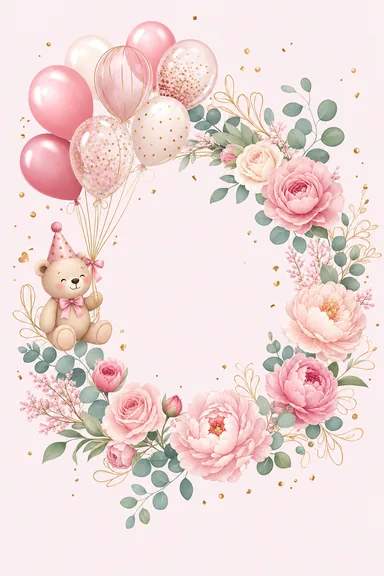 Birthday — Elegant Floral — Birthday card design