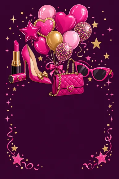 Teen Birthday — Glam — Birthday card design