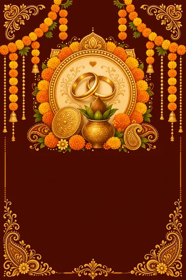 Roka Mubarak — Hindi invitation card design