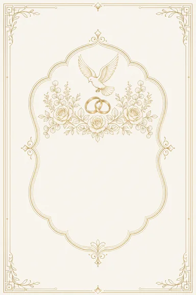 Ring Ceremony — Minimalist Luxe — Nishchayam card design