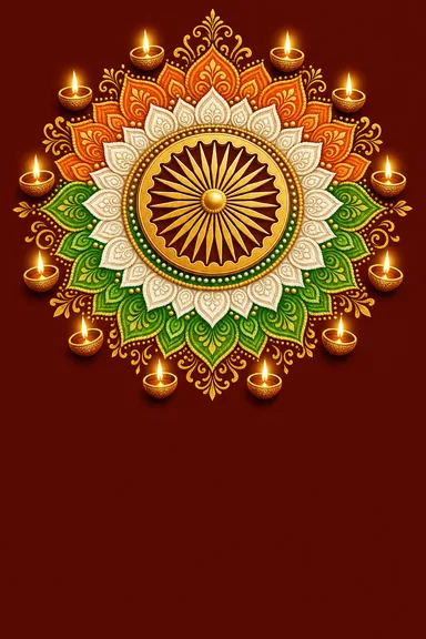 Independence Day Greetings — Independence Day greeting card design