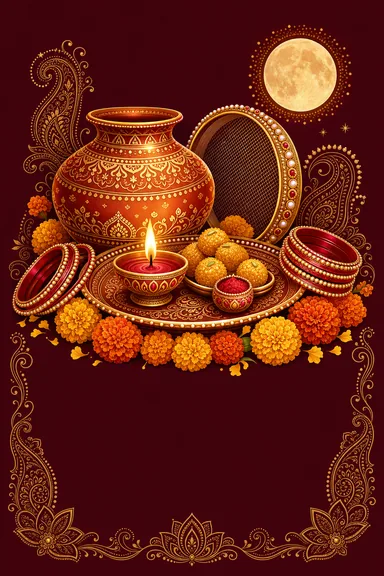 Karva Chauth Blessings — Karva Chauth design