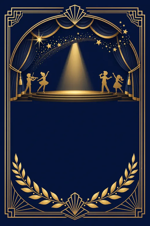 Annual Day — Modern Annual Day invitation card design from Ayozan