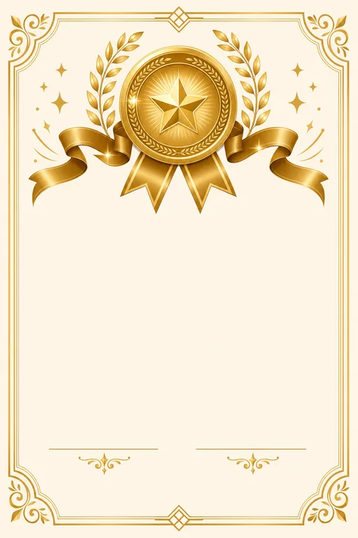 Student of the Month — Modern Student Of The Month invitation card design from Ayozan