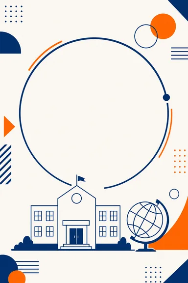 Admissions — Modern — School Admission card design