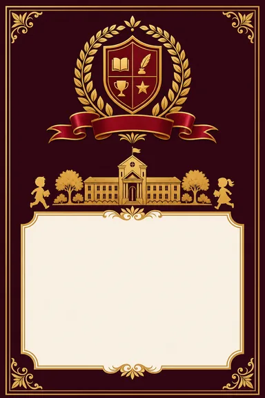 Founder's Day — Crimson — Founders Day card design