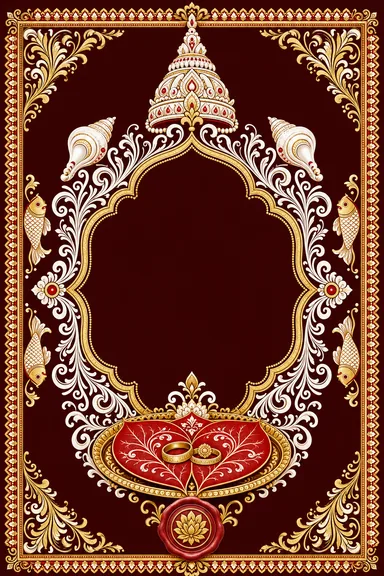 Bengali Alpona — Bengali invitation card design