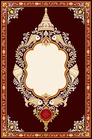 Bou Bhaat — Bengali Alpona Wedding Suite — Pritibhoj card design